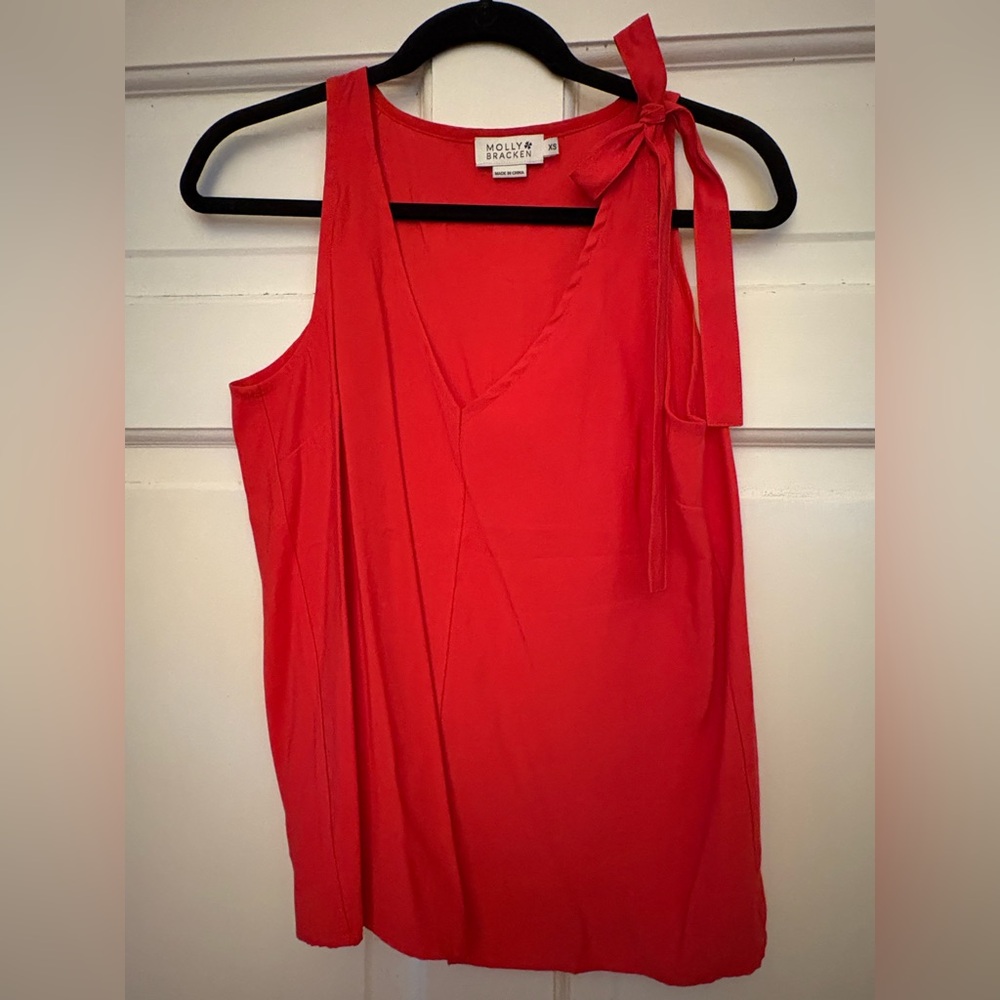 Molly Bracken Red Blouse